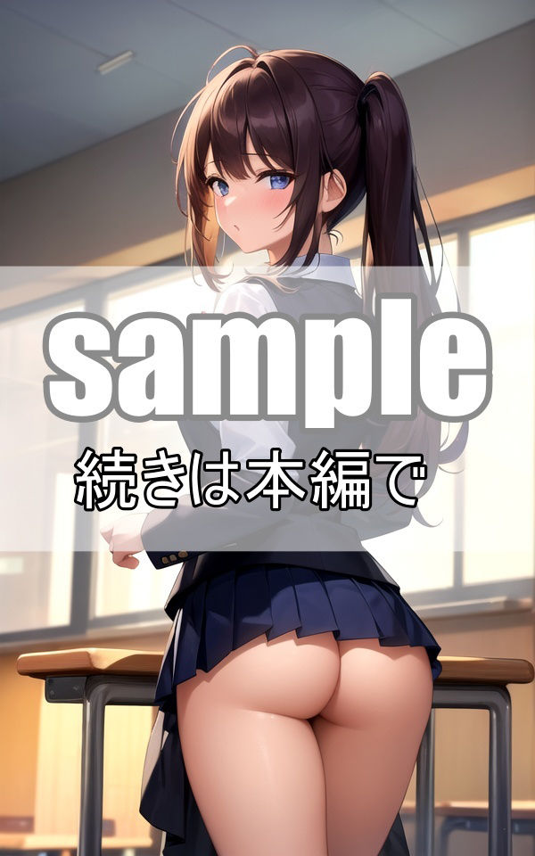 サンプル画像3:いつもノーパンな同級生は清楚な顔してあざとすぎる(肉欲のピクセル画廊) [d_362045]