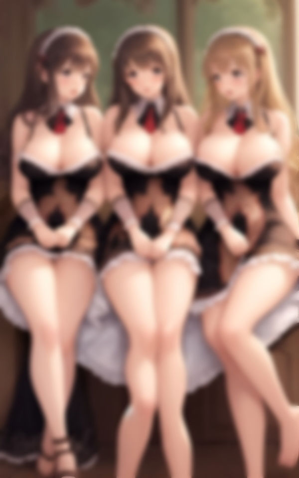 サンプル画像1:色仕掛けしてくるメイド美人さんとハーレム天国(リアルAI美女) [d_362060]