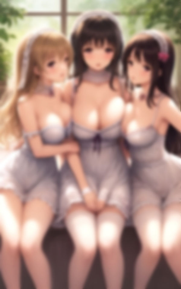 サンプル画像4:色仕掛けしてくるメイド美人さんとハーレム天国(リアルAI美女) [d_362060]