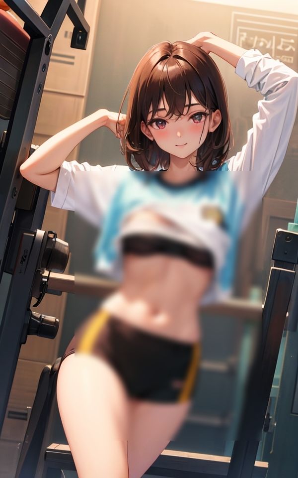 サンプル画像3:いっぱい汗かいちゃったね VOL.1(AI美女工房) [d_362094]