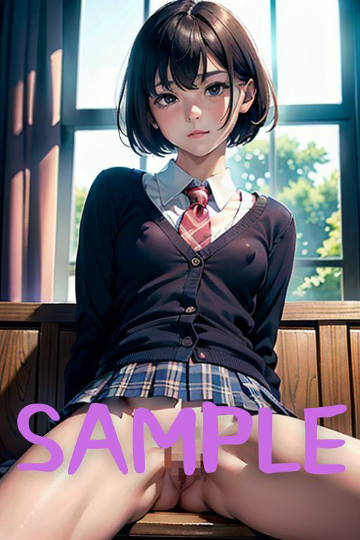 サンプル画像1:おじさん・・・私のこと、好きにしていいんだよ。(AI美女らぼ) [d_362227]