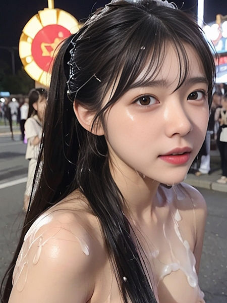 サンプル画像4:露出ショー女 丸出し女子交性(陽動作戦) [d_362262]