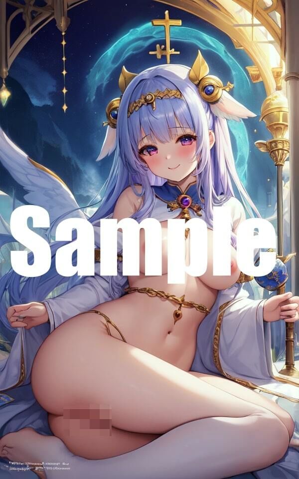 サンプル画像1:妖精の国の巨乳女王様(処女万歳) [d_362311]