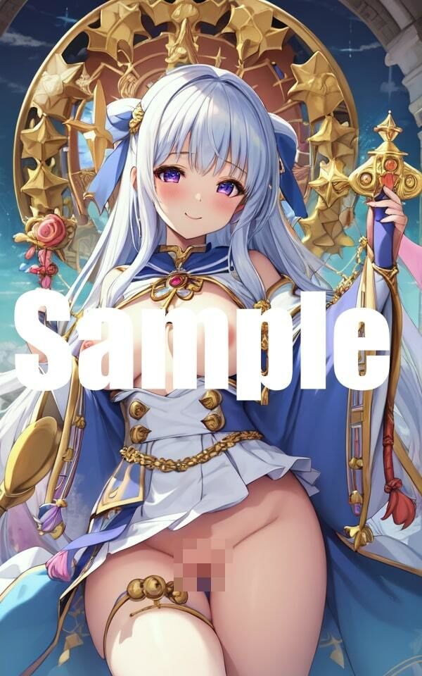 サンプル画像5:妖精の国の巨乳女王様(処女万歳) [d_362311]