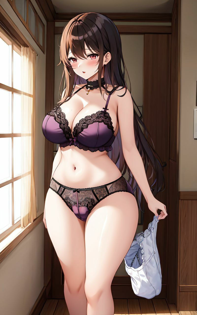 サンプル画像2:【超高画質グラビア写真集】ふたなり女のしたぎ。ぬきの50枚〜3巻〜(ドえろファンタジー【AIイラスト】) [d_362360]