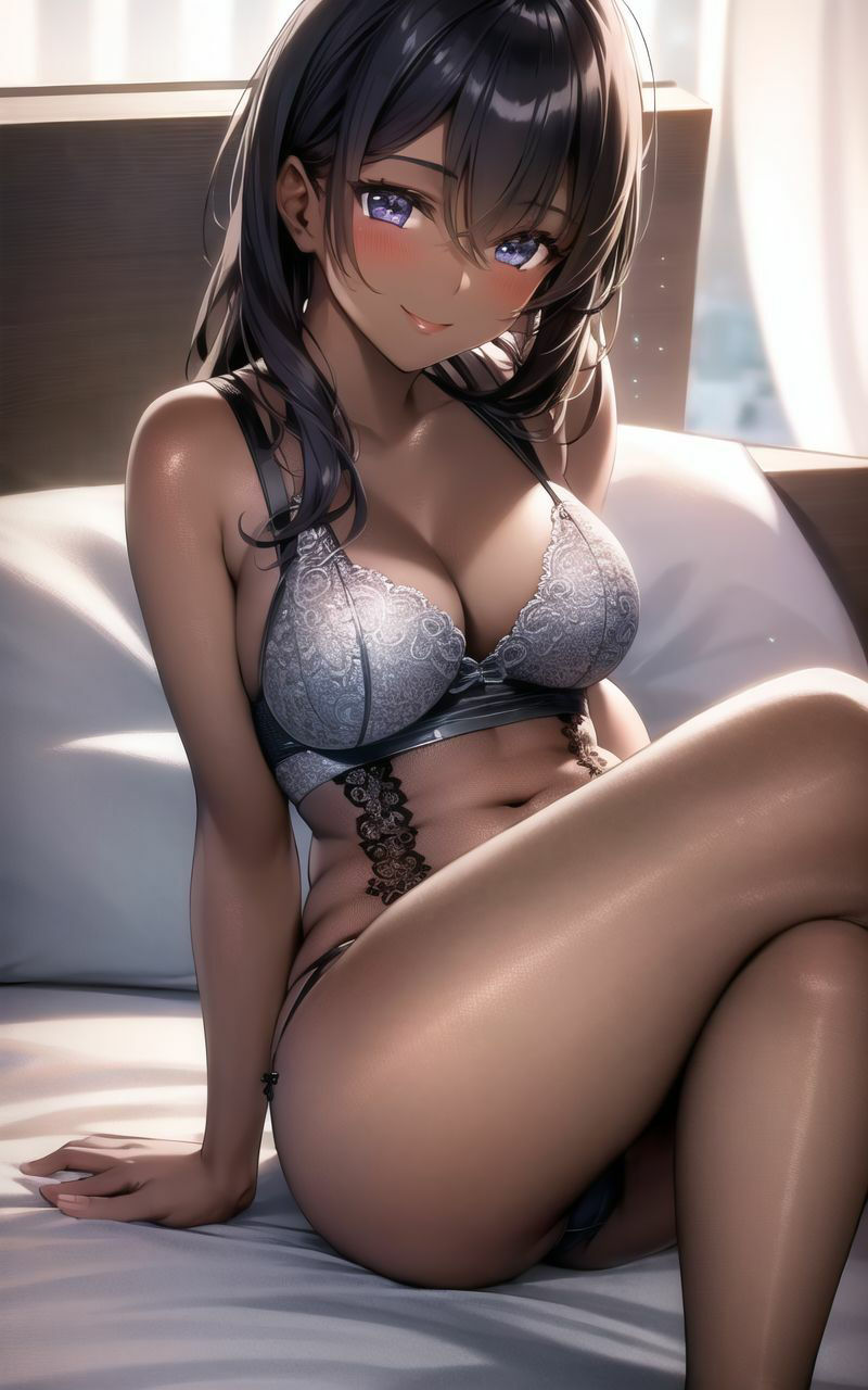 サンプル画像4:【超高画質グラビア写真集】褐色女子の下着。かわいい50枚〜3巻〜(Hinano) [d_362385]