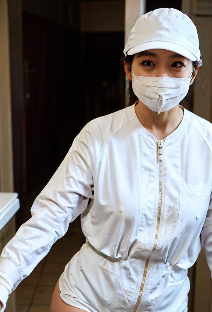 サンプル画像3:コスプレ天国〜給食のおばちゃん 編 vol.1(働く女性) [d_362394]