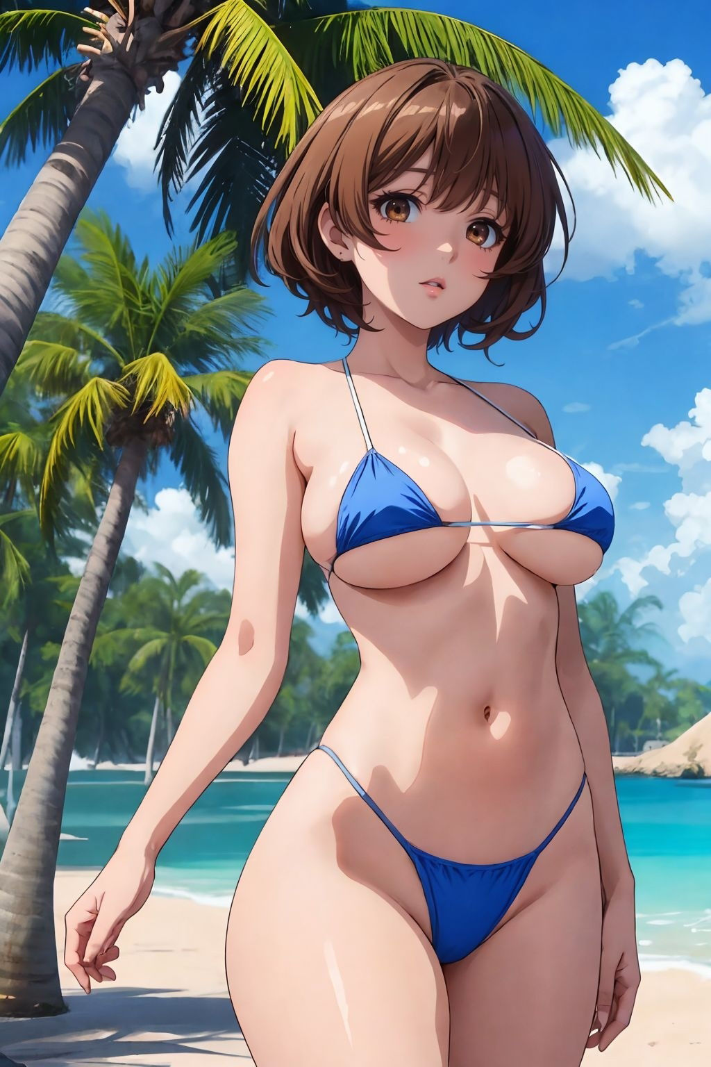 サンプル画像1:ビキニギャルナンパ 青姦中出し Vol.1(ゾゾゾソ) [d_362416]