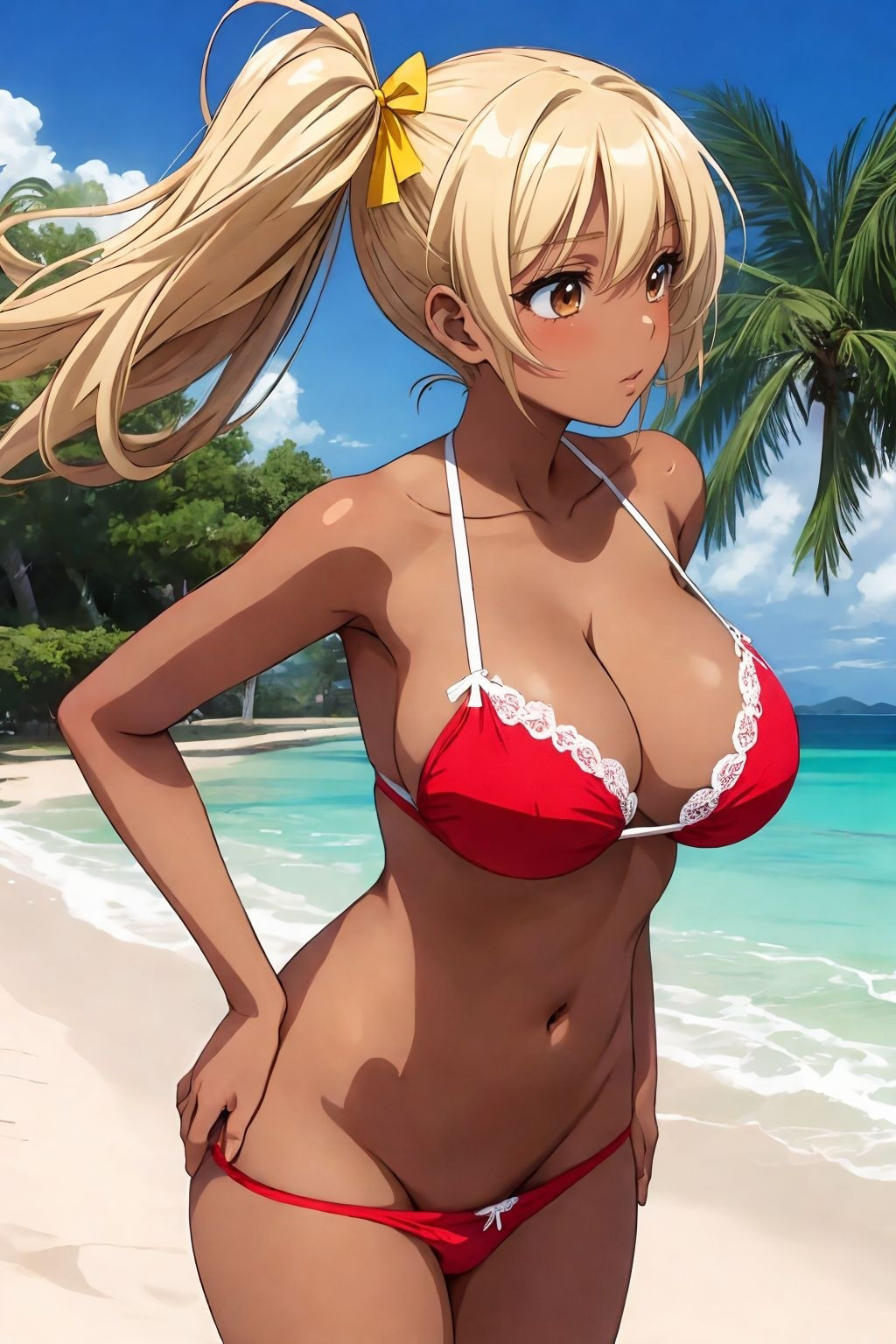 サンプル画像2:ビキニギャルナンパ 青姦中出し Vol.2(ゾゾゾソ) [d_362417]