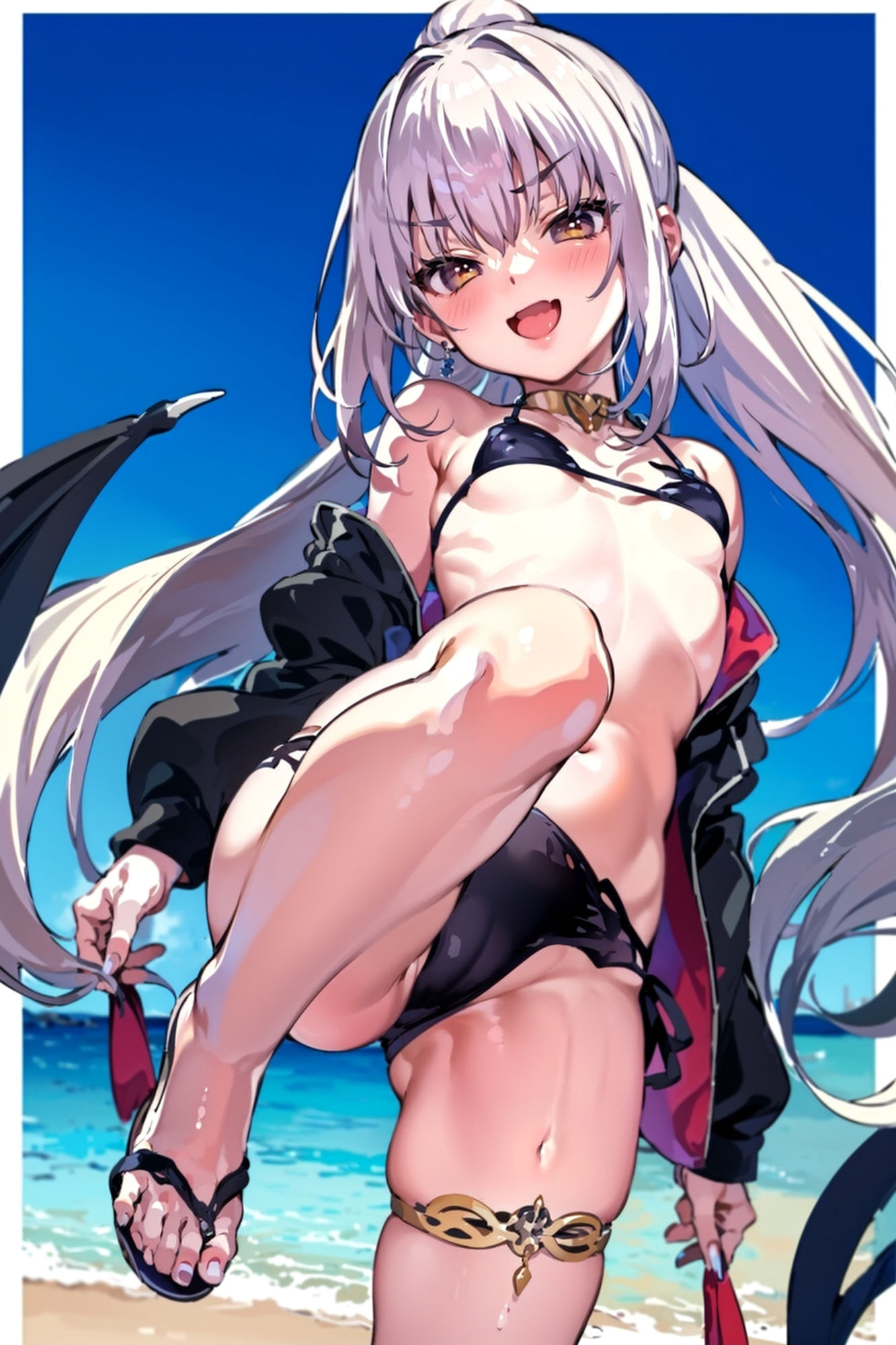 サンプル画像3:メリュ子と一緒！(くいこみメロンぱん) [d_362448]