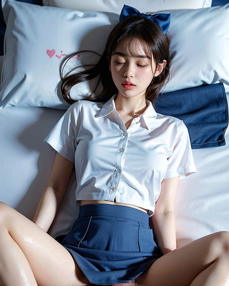 サンプル画像4:リボン制服でSEX vol.2（489枚）(kohane@AI girl) [d_362467]