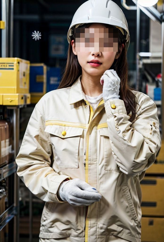 サンプル画像5:コスプレ天国〜工場・軽作業員 編 vol.1(働く女性) [d_362529]