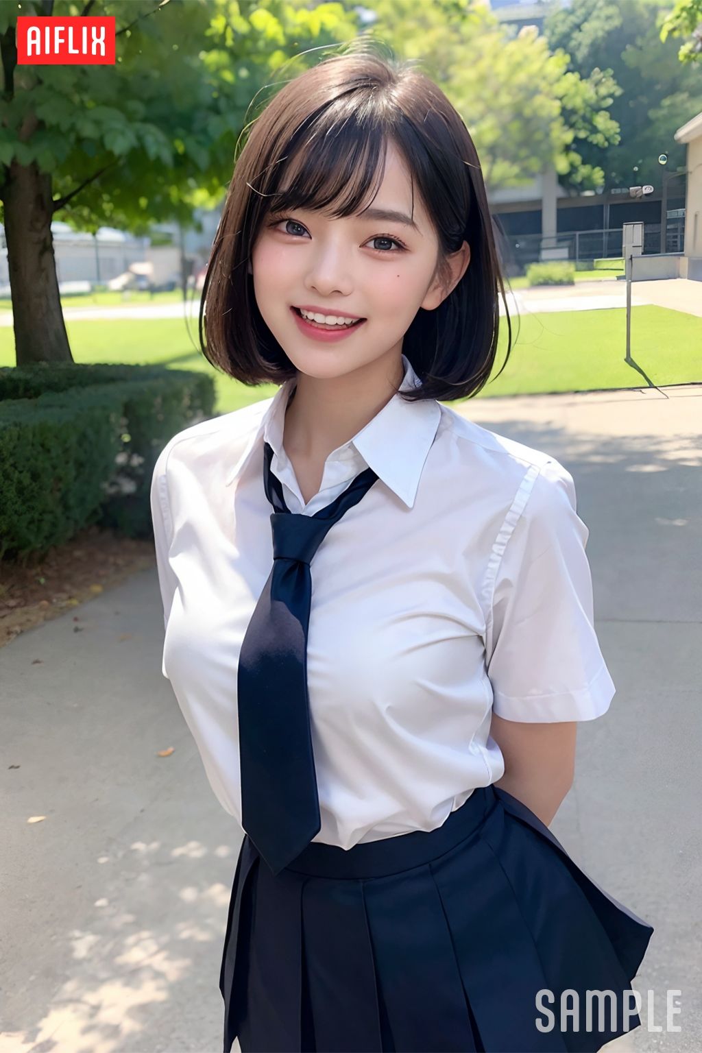 サンプル画像1:清楚JKと秘密の放課後。〜18歳美少女の、誰にも言えない内緒の時間〜 Vol.2(AIFLIX) [d_362554]