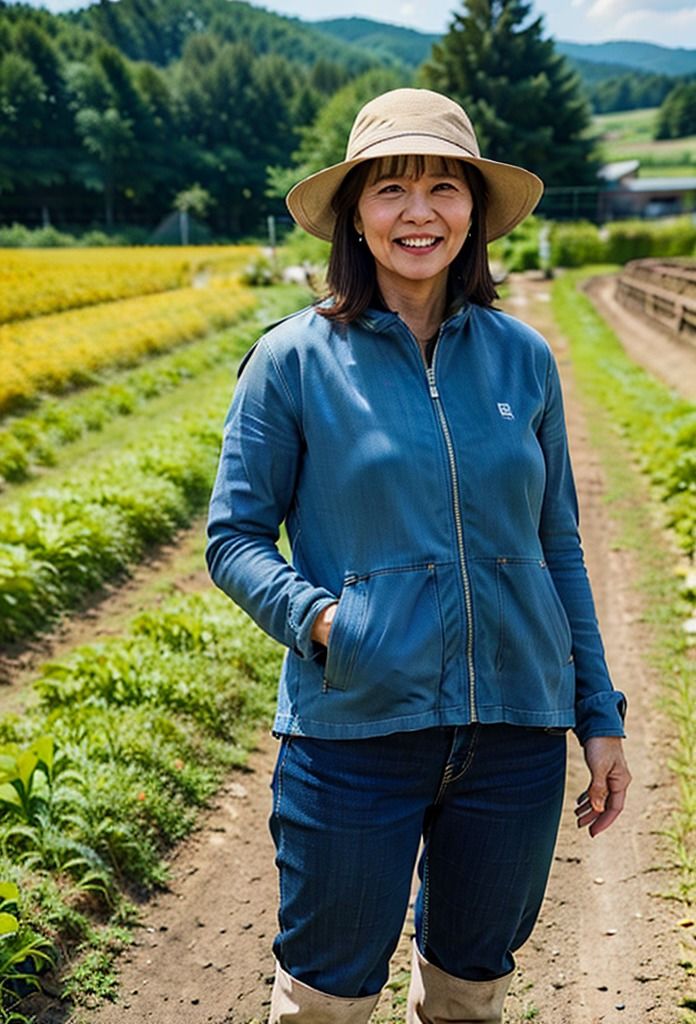 サンプル画像1:コスプレ天国〜農業・農家 編 vol.1(働く女性) [d_362559]