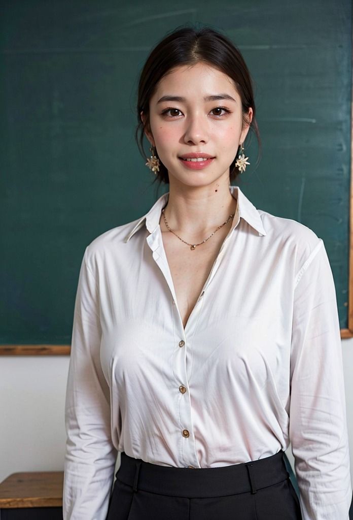 サンプル画像3:コスプレ天国〜教師・先生 編 vol.1(働く女性) [d_362582]