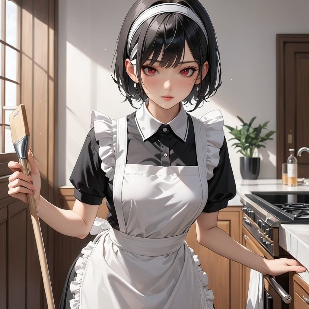 サンプル画像3:チ〇ポの掃除もおまかせ！たくさんご奉仕してくれる家政婦さん(ふりかけテキーラ) [d_362599]