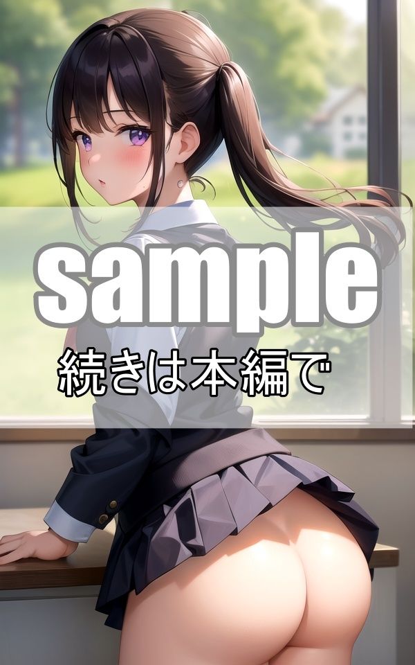 サンプル画像4:ノーパン強●登校が義務付けられたハーレム学園はお尻丸出しが日常茶飯事です！(肉欲のピクセル画廊) [d_362622]