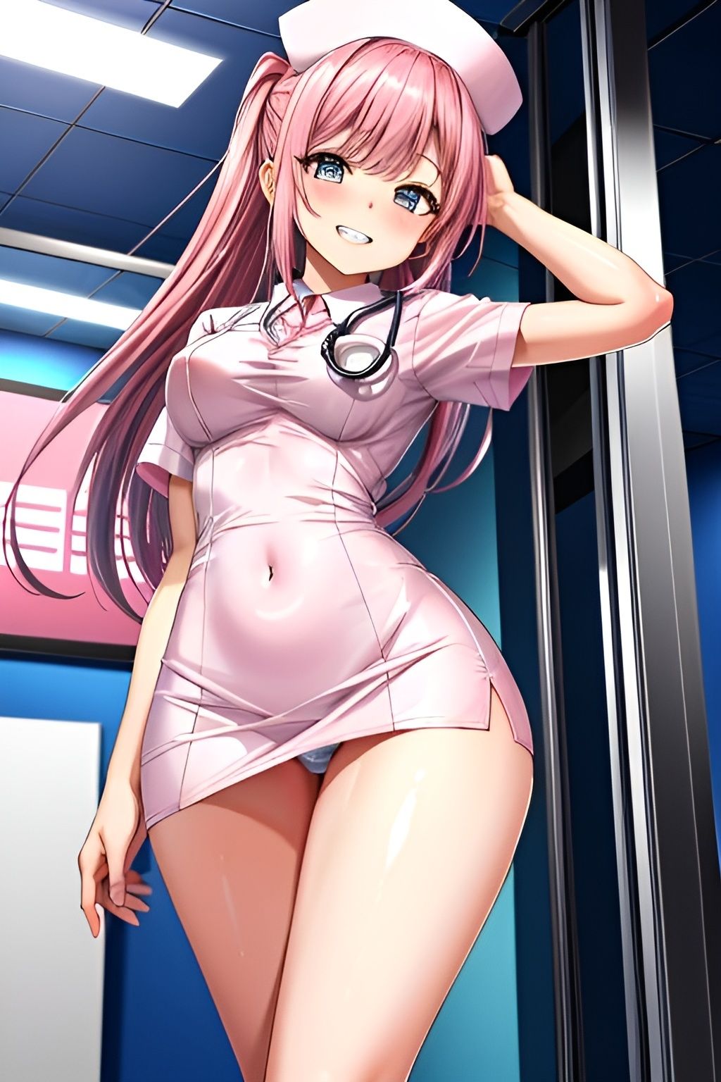 サンプル画像1:エッチなナ◯スにご用心！！ご所望とあらばア◯ルなんてお手の物(たまごサンド) [d_362680]