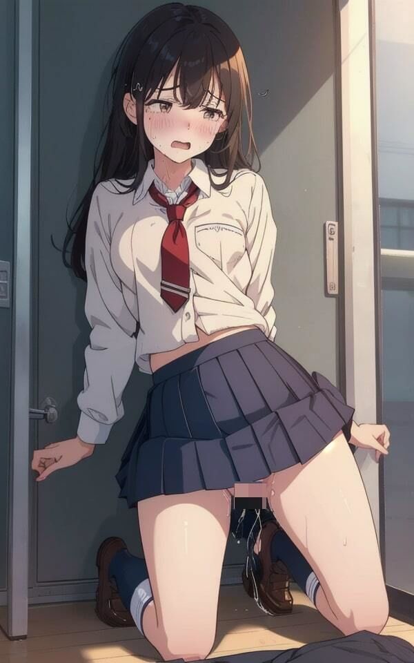 サンプル画像3:イキすぎ 服従プレイ 制服でおしっこ我慢 50枚収録(妄想AI) [d_362698]