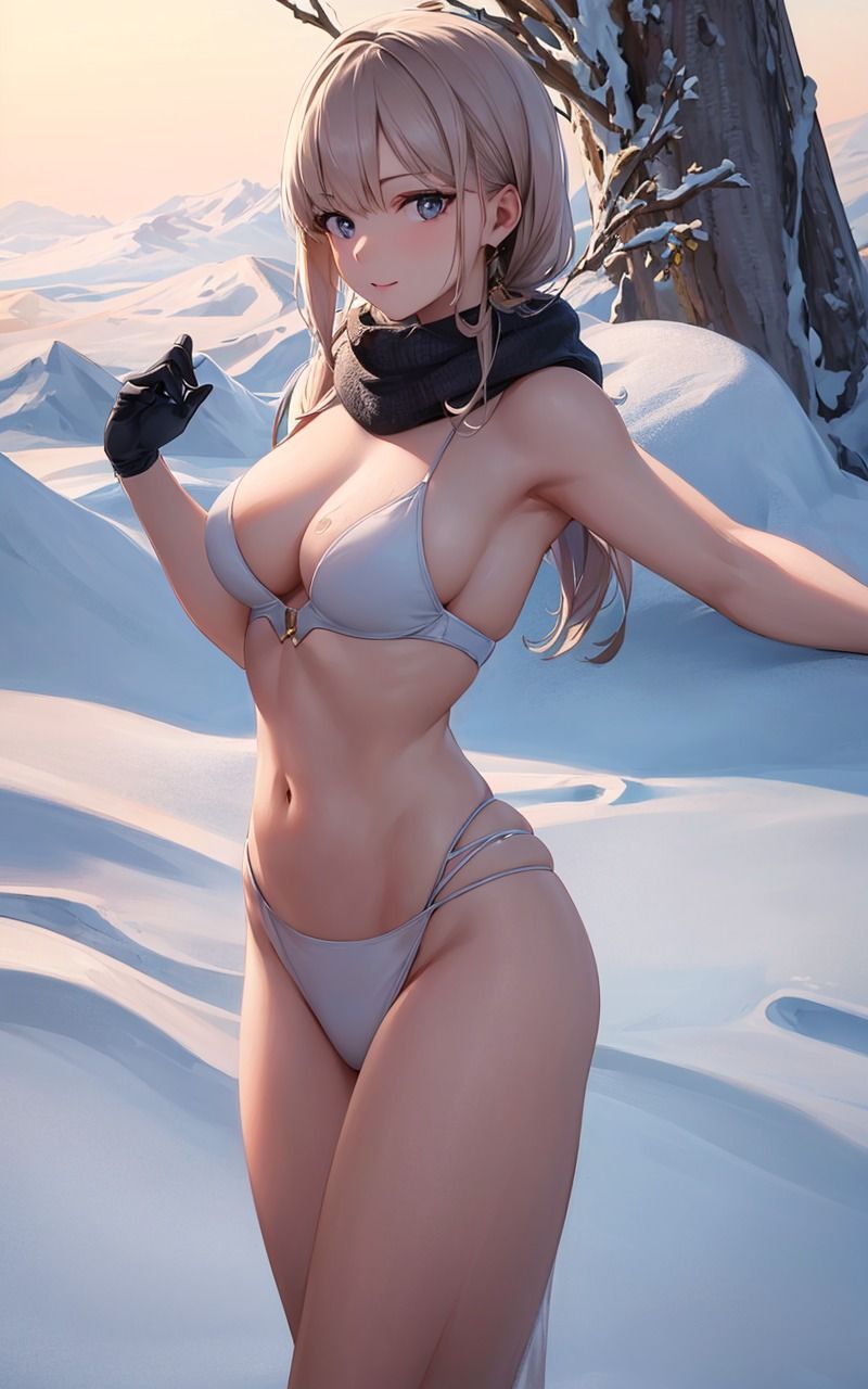 サンプル画像2:赤裸々！冬の妖精たち:ヌード写真集(ますたーど) [d_362735]