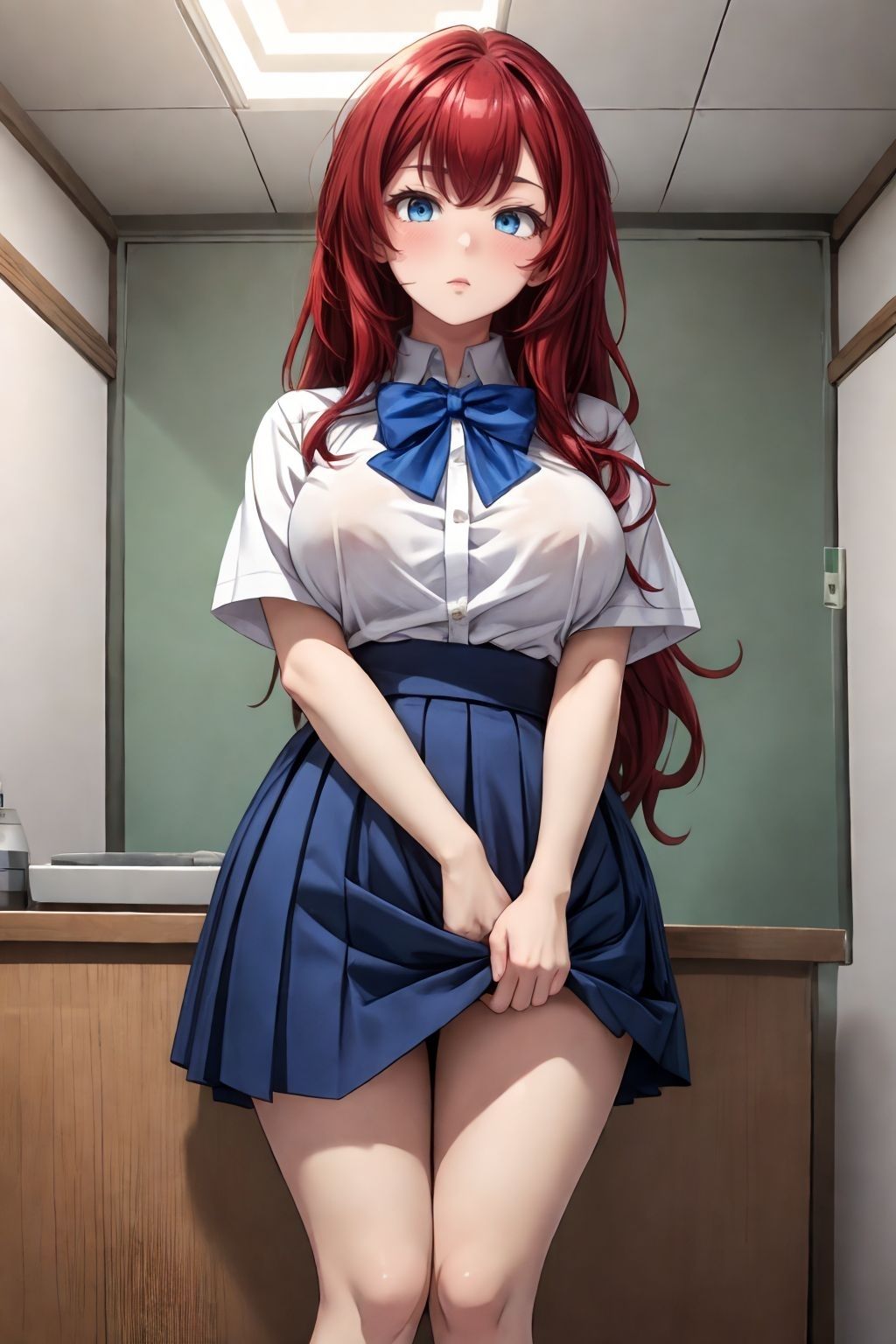 サンプル画像1:偏差値72の学園に通う女子(チルツー) [d_362757]