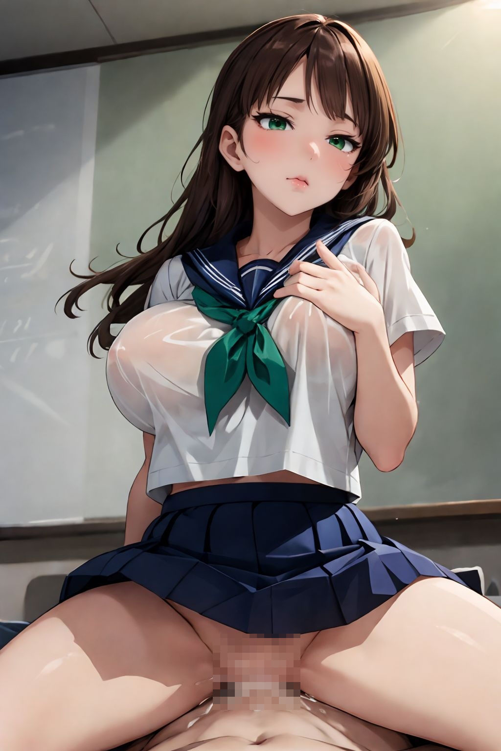 サンプル画像3:学園ヤリマン三人衆(チルツー) [d_362764]