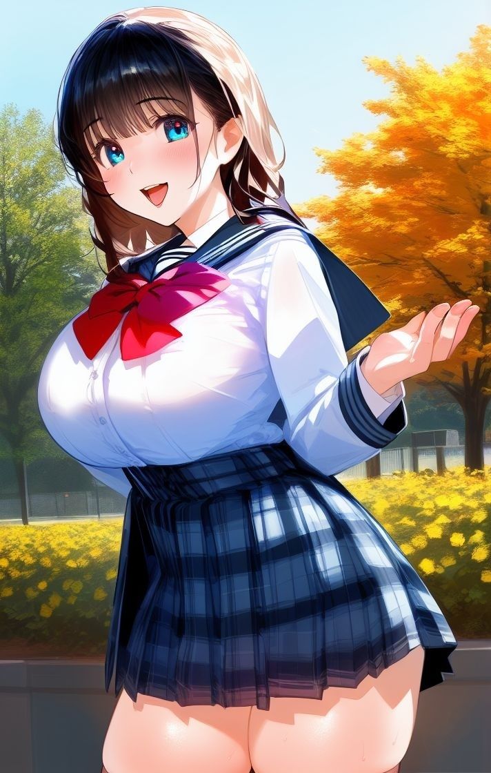 サンプル画像2:大好きな巨乳の教え子と放課後指導えっち(みっくすゼリー) [d_362799]