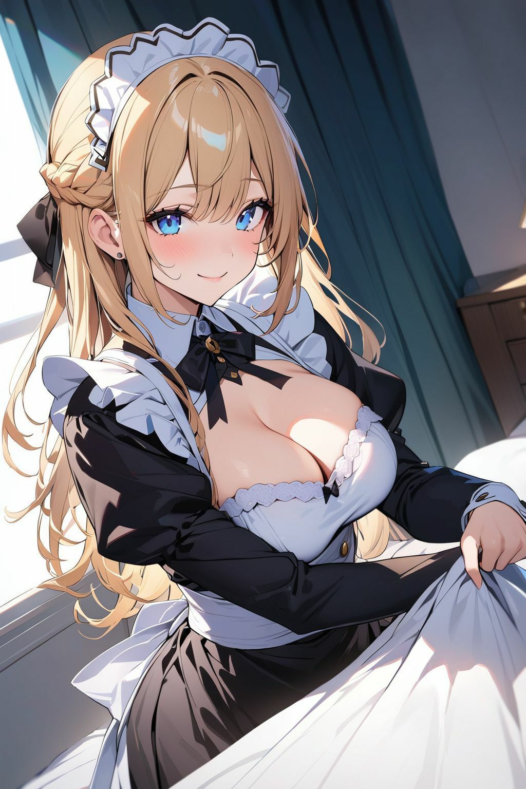 サンプル画像3:主人に逆らえない従順メイド(肉欲の園) [d_362847]