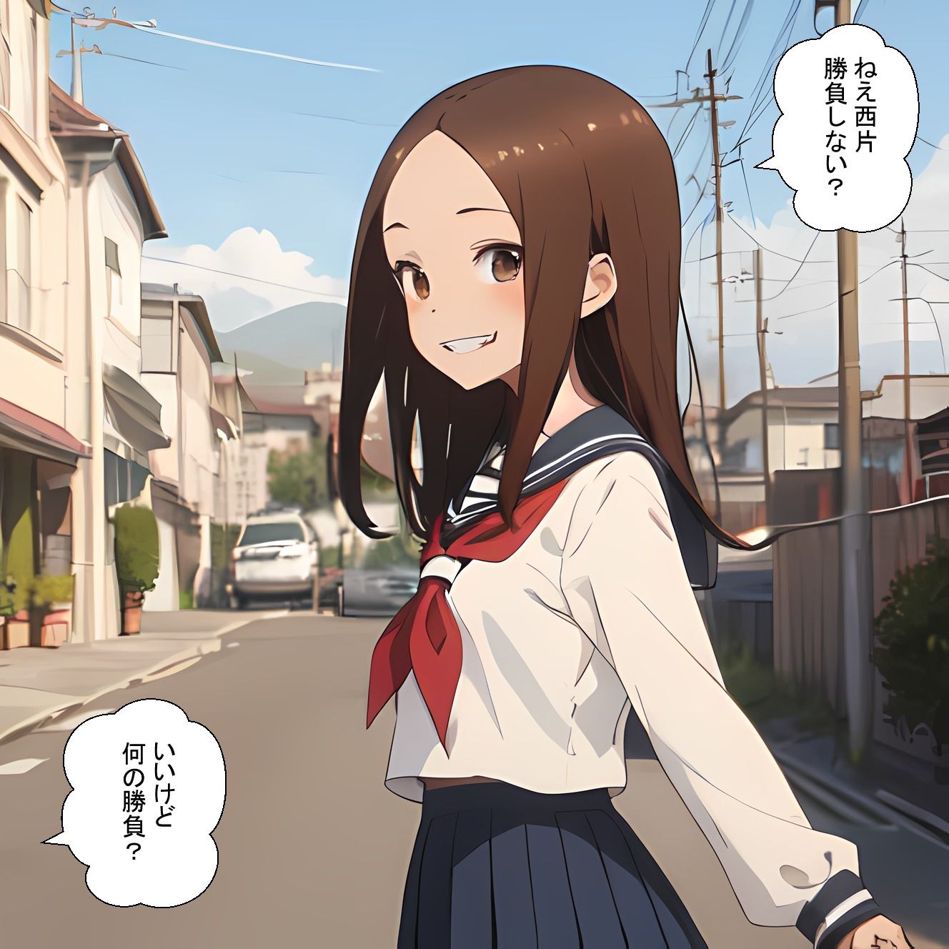 サンプル画像1:高木さんはフェラ上手(鮫島猛) [d_362945]