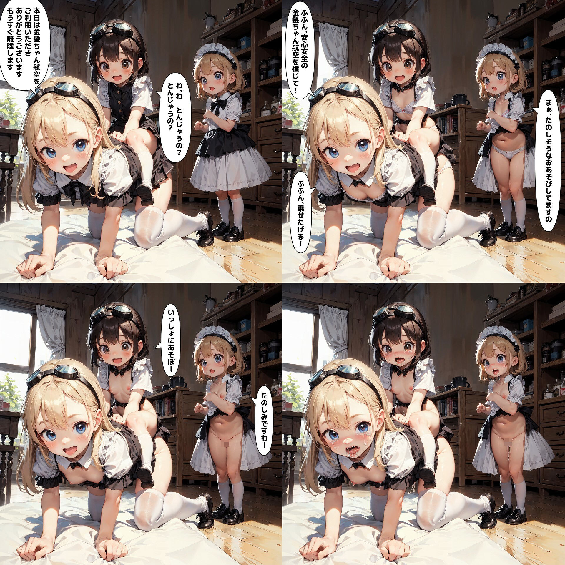 サンプル画像1:メイドさんが可愛いだけ下着裸絶頂差分(ぽーたる) [d_362966]