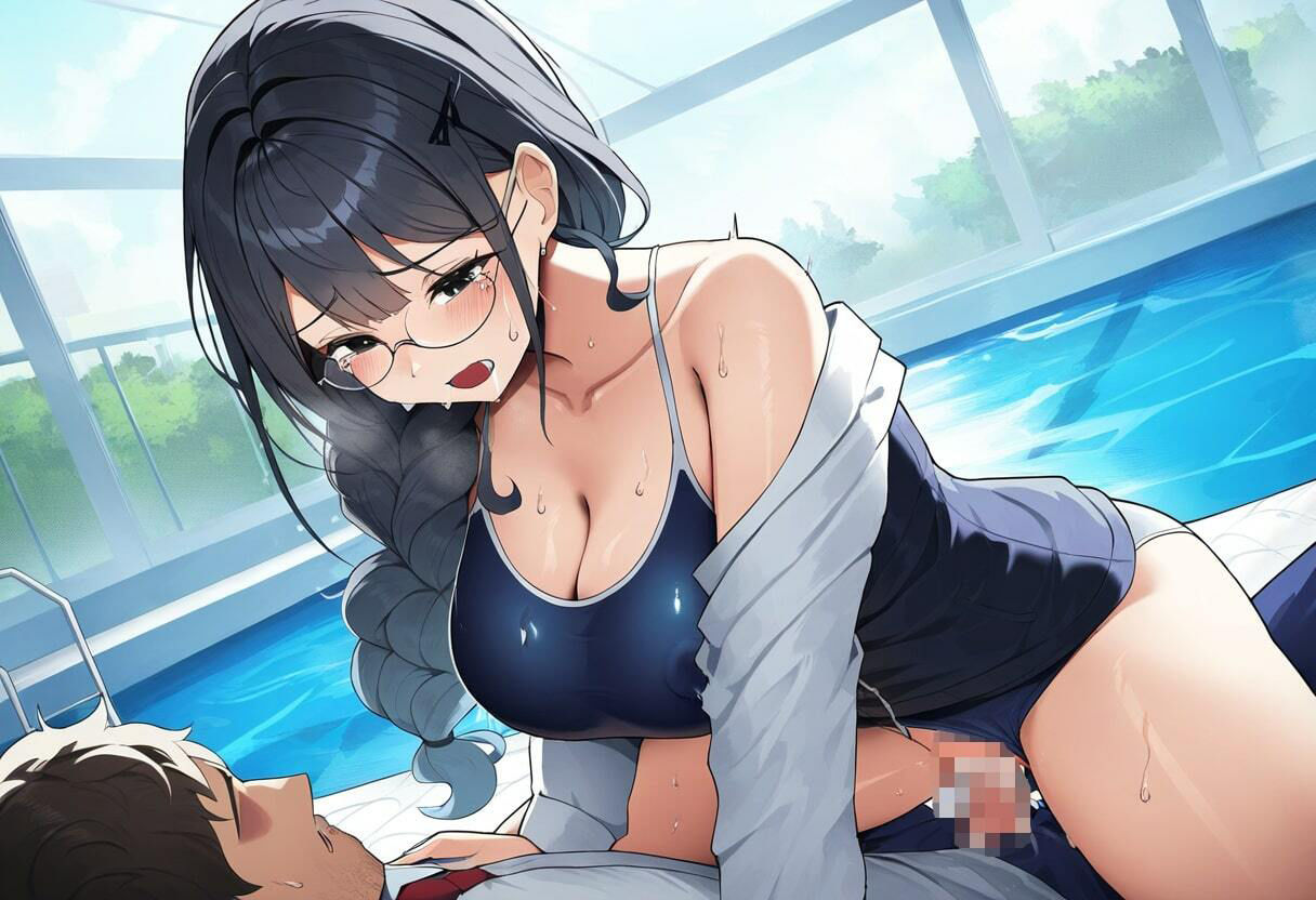 サンプル画像4:【鬼畜】JK委員長嫌われ用務員にカンニング脅され制服のまま中出し調教される(しっぽ) [d_362974]