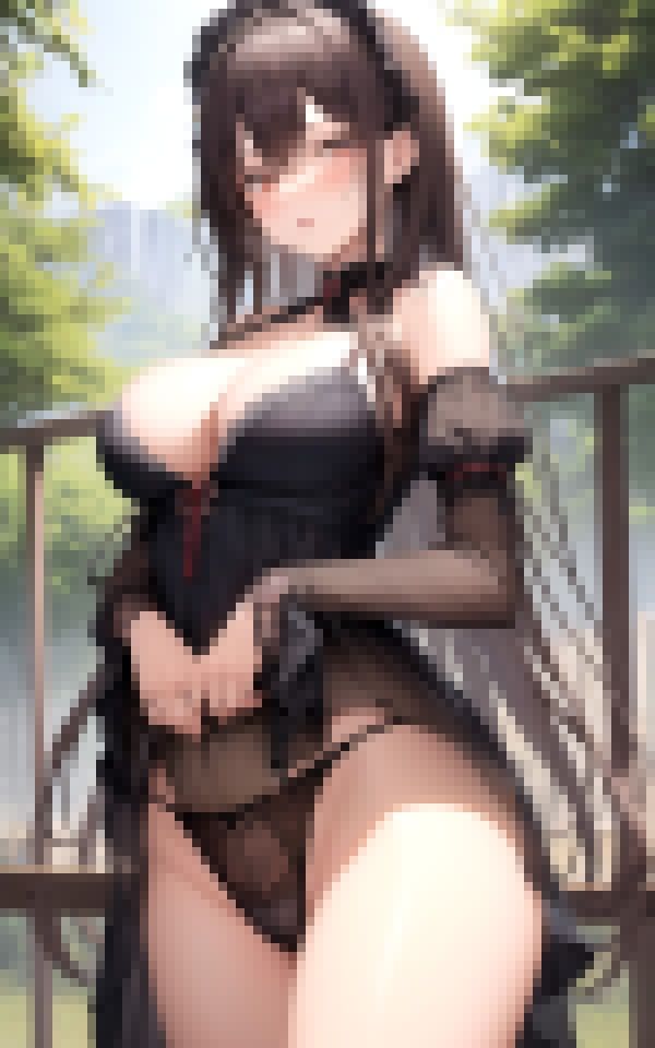 サンプル画像2:メイドコス美女(エロスのエコーズ) [d_363016]