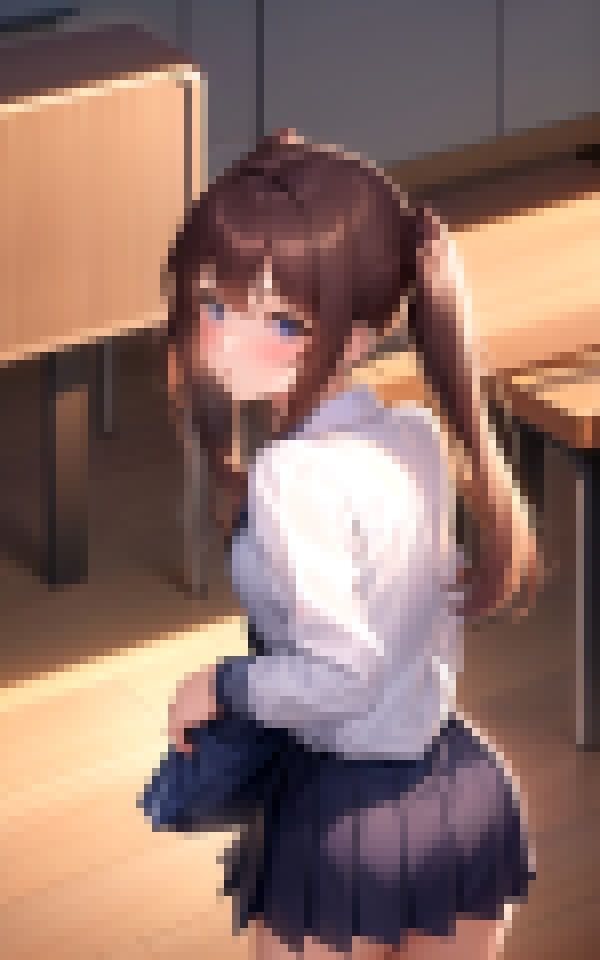 サンプル画像2:ノーパンチラ誘惑(淫乱の海) [d_363032]