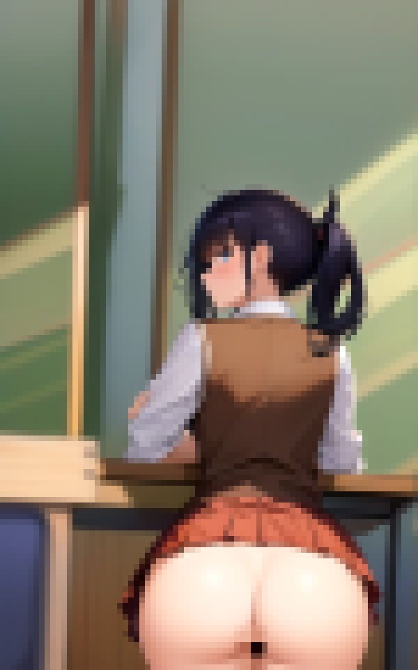 サンプル画像5:ノーパンチラ誘惑(淫乱の海) [d_363032]