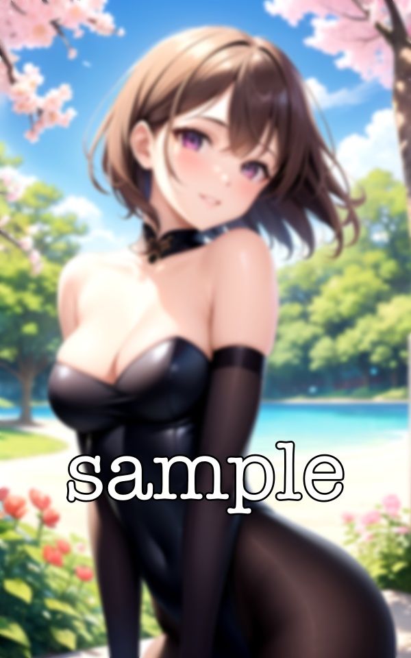 サンプル画像6:新卒巨乳〜ありえないエロさと巨乳でボインボイン〜桜の下でさくら色の乳首を露出(天真爛漫らぼ) [d_363059]