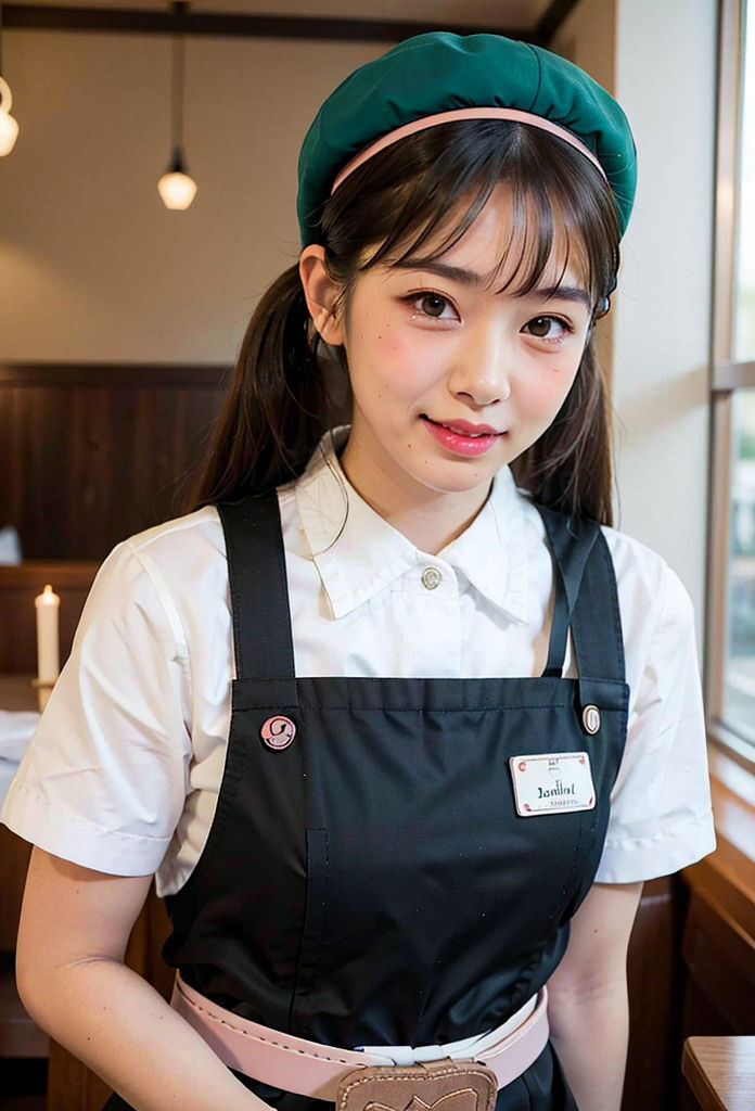 サンプル画像2:コスプレ天国〜ファミレス 編 vol.1(働く女性) [d_363078]