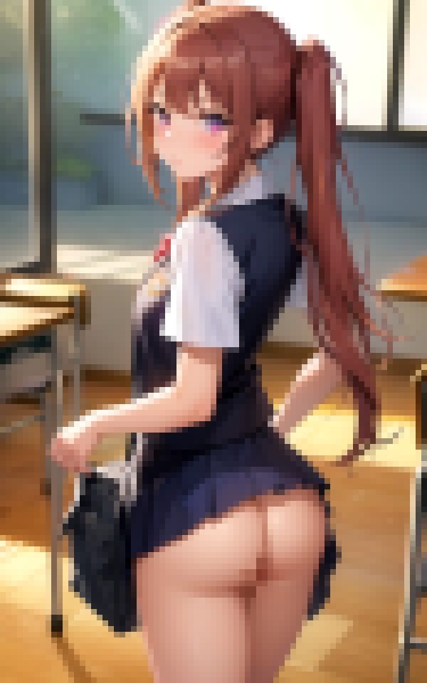 サンプル画像2:僕をからかうノーパンハレンチネキ(プログラミングポルノ社) [d_363090]