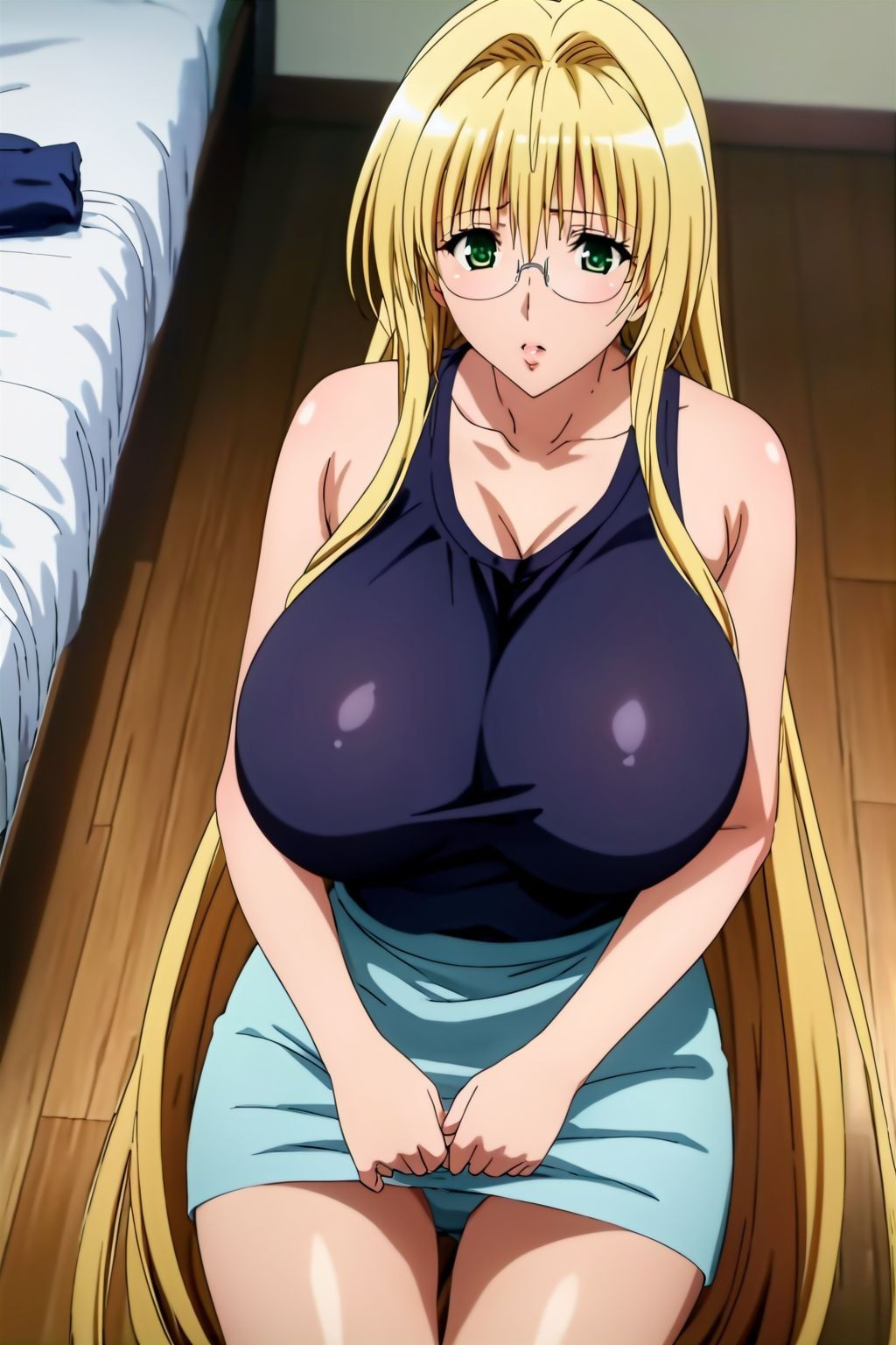 サンプル画像1:ToLOVEるセックスレス 性に貪欲なティアーユ=ルナ〇ィ-ク(白い車) [d_363104]