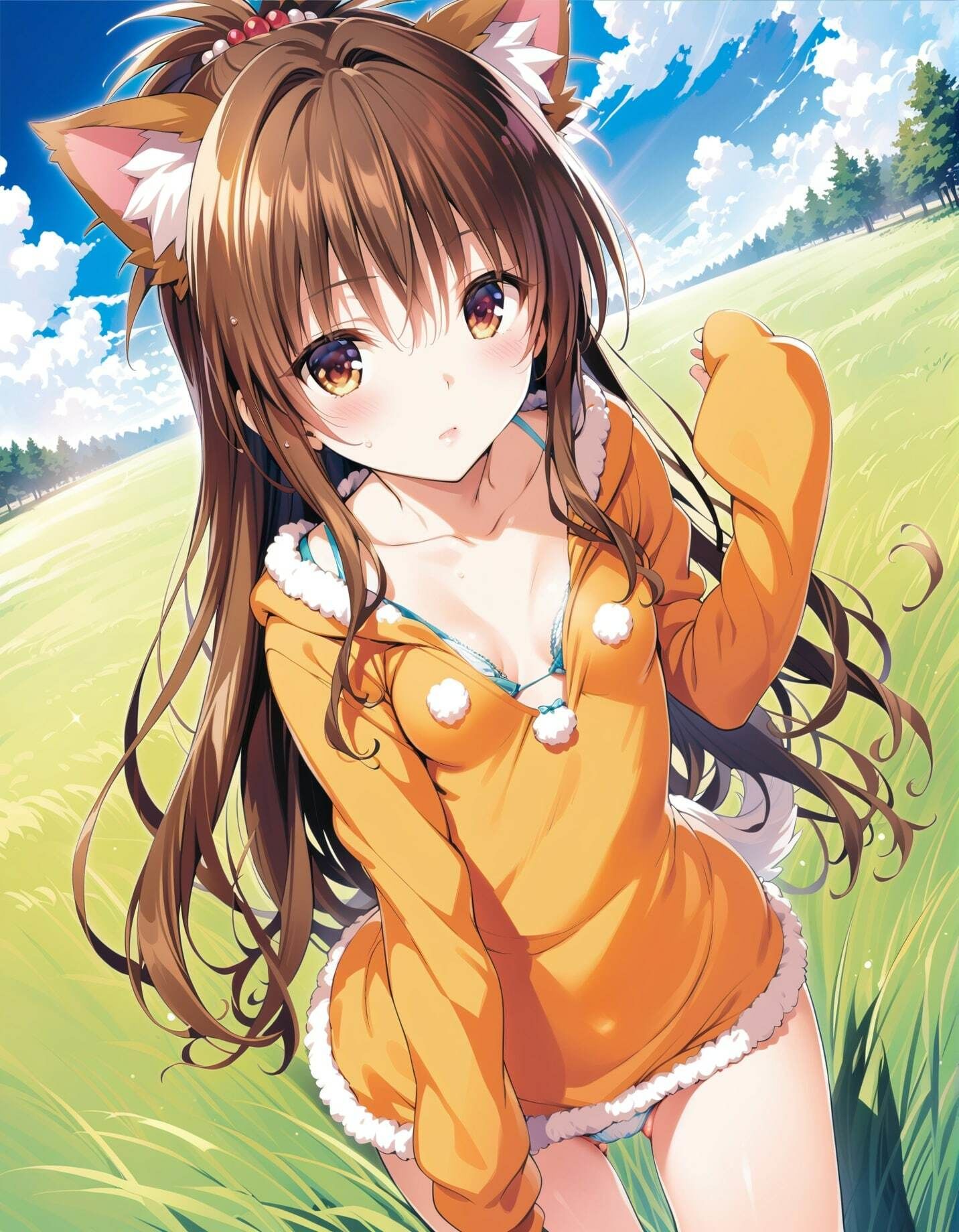 サンプル画像6:ToLOVEる 発情期の種づけパラダイス(こってりタイプ) [d_363112]