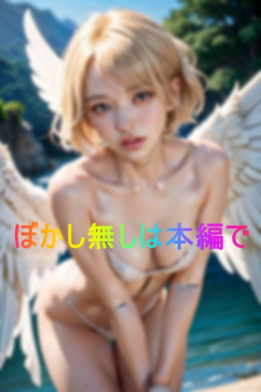 サンプル画像4:性天使の戯れ 人間以上にエロエロな天使たちの性暴走(三打弩夢) [d_363115]