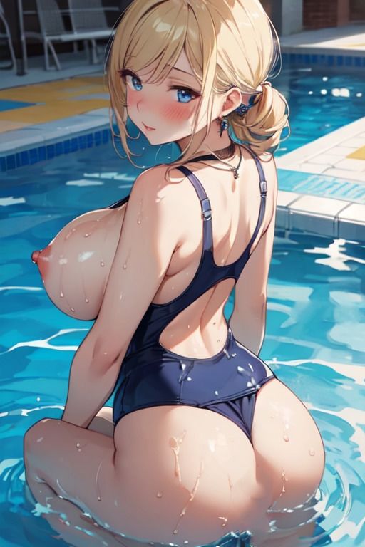 サンプル画像2:えちえちなスク水ギャルがぬれぬれだった件について(えちえちむふふよん) [d_363134]