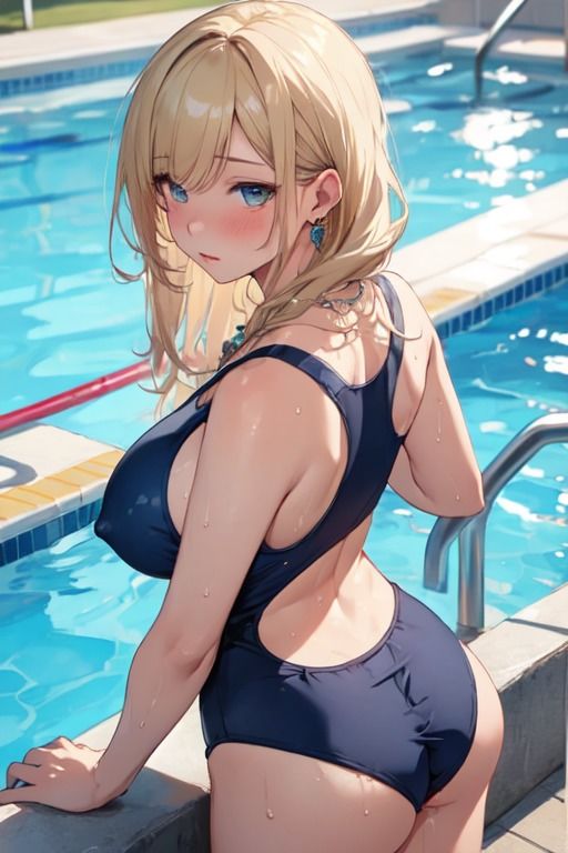 サンプル画像4:えちえちなスク水ギャルがぬれぬれだった件について(えちえちむふふよん) [d_363134]