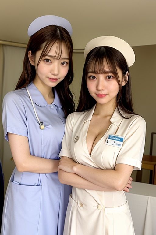 サンプル画像3:AIナチュラル美女 〜ナース〜(AIナチュラル美女) [d_363217]