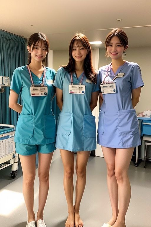 サンプル画像5:AIナチュラル美女 〜ナース〜(AIナチュラル美女) [d_363217]