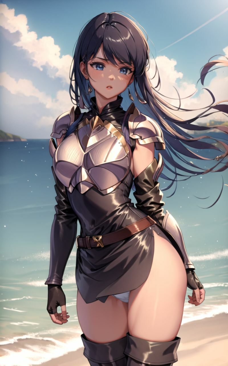 サンプル画像3:【超高画質グラビア写真集】陵●女騎士のしたぎ。ぬきの50枚〜3巻〜(ぬきぬきCG【AI】) [d_363248]