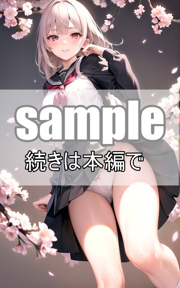 サンプル画像3:見せたがりの美少女たち〜パンティーから透けるワレメ〜(淫想AI宮殿) [d_363407]