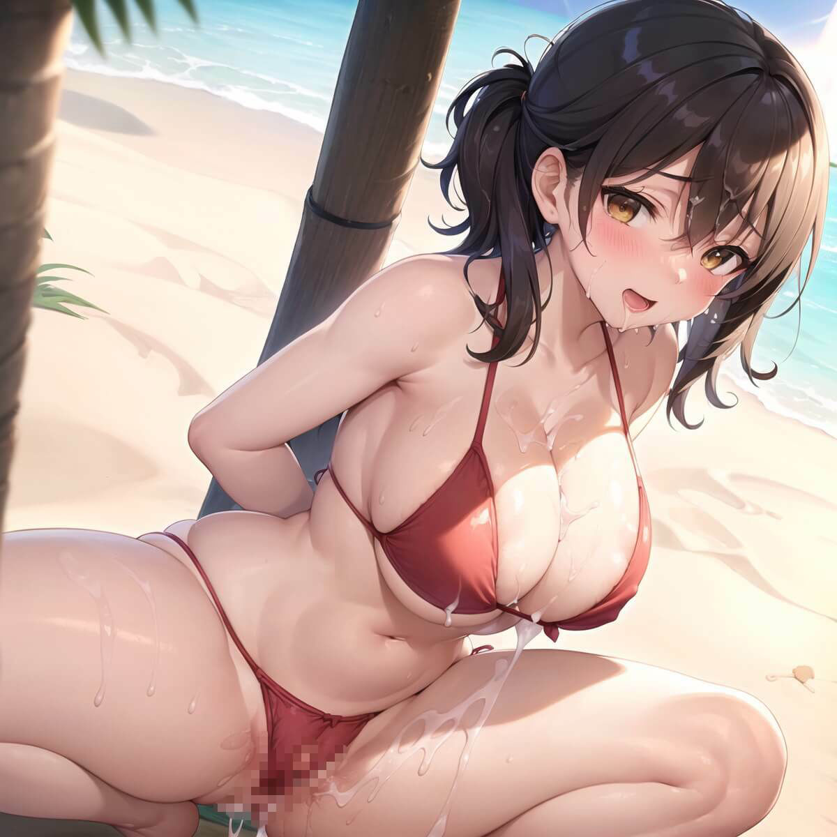 サンプル画像4:催●ハーレム！女人禁制の海の秘密2【豪華CG300枚収録】(エメラルドの館) [d_363425]