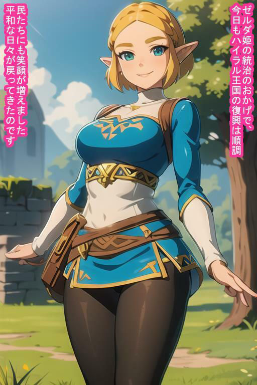 サンプル画像3:いいなりオナホゼ〇ダ姫(大海原) [d_363451]