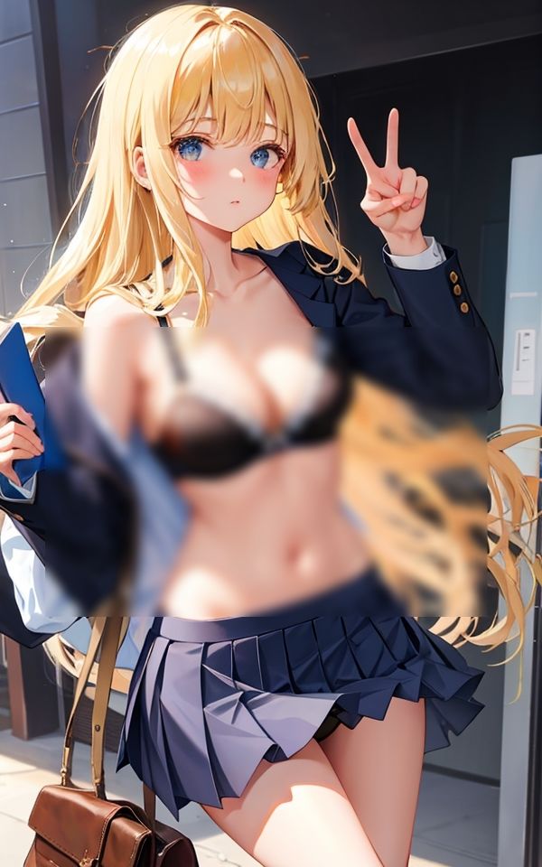 サンプル画像1:エッチな制服姿 〜いっぱい見てもいいよ〜 Vol.1(スタジオフェチ) [d_363516]