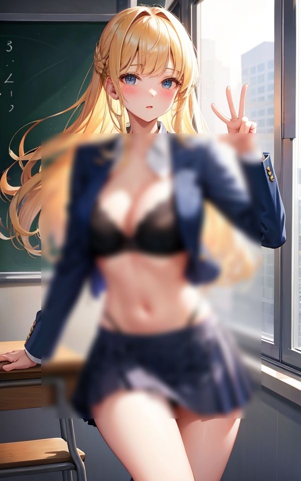 サンプル画像2:エッチな制服姿 〜いっぱい見てもいいよ〜 Vol.2(スタジオフェチ) [d_363518]